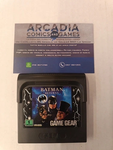Batman Returns Game Gear Sega PAL Loose Solo Cartuccia